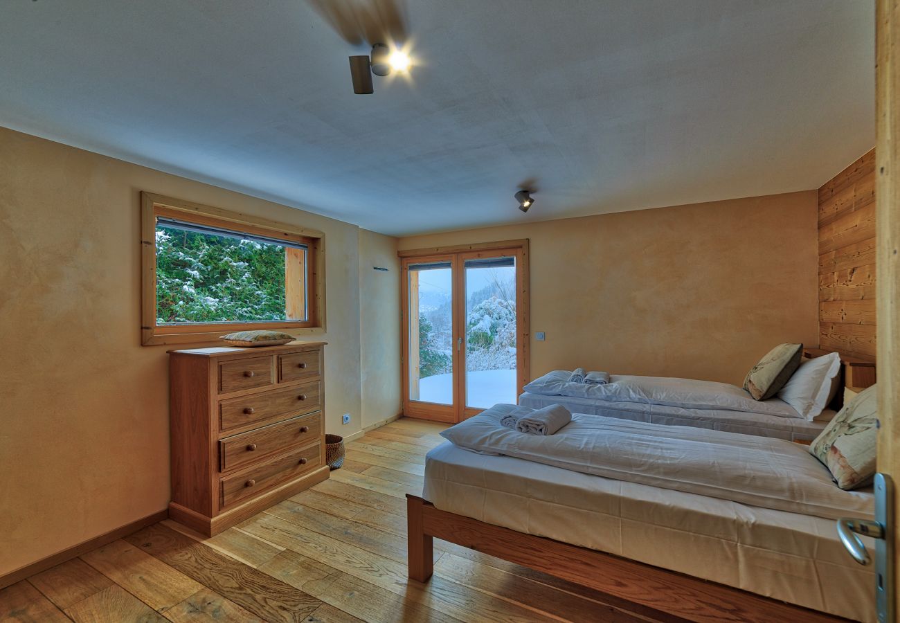 Grande chambre twin spacieuse