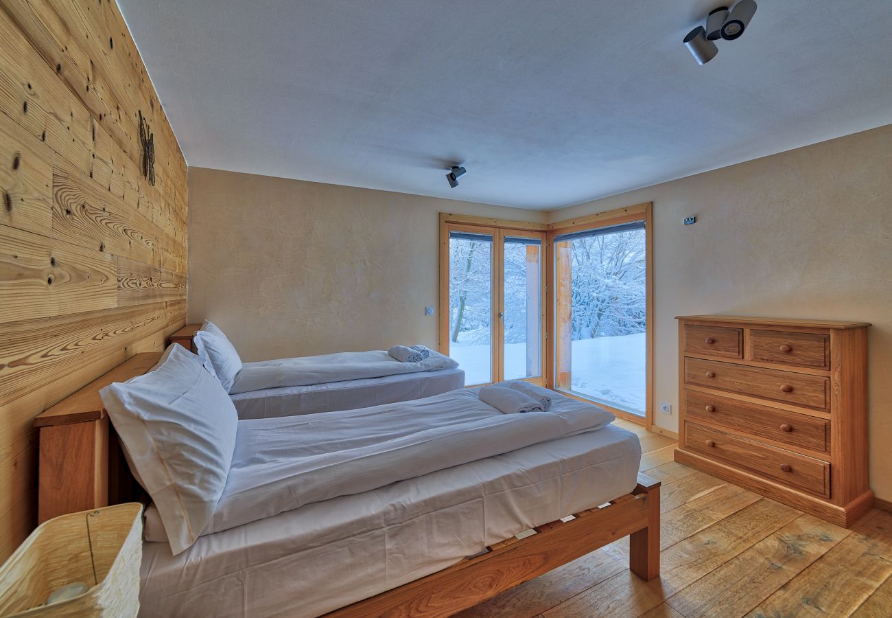 Grande chambre twin spacieuse