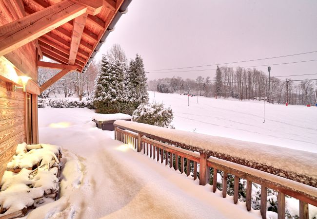 Luxury chalet les Houches Outdoor terrace area