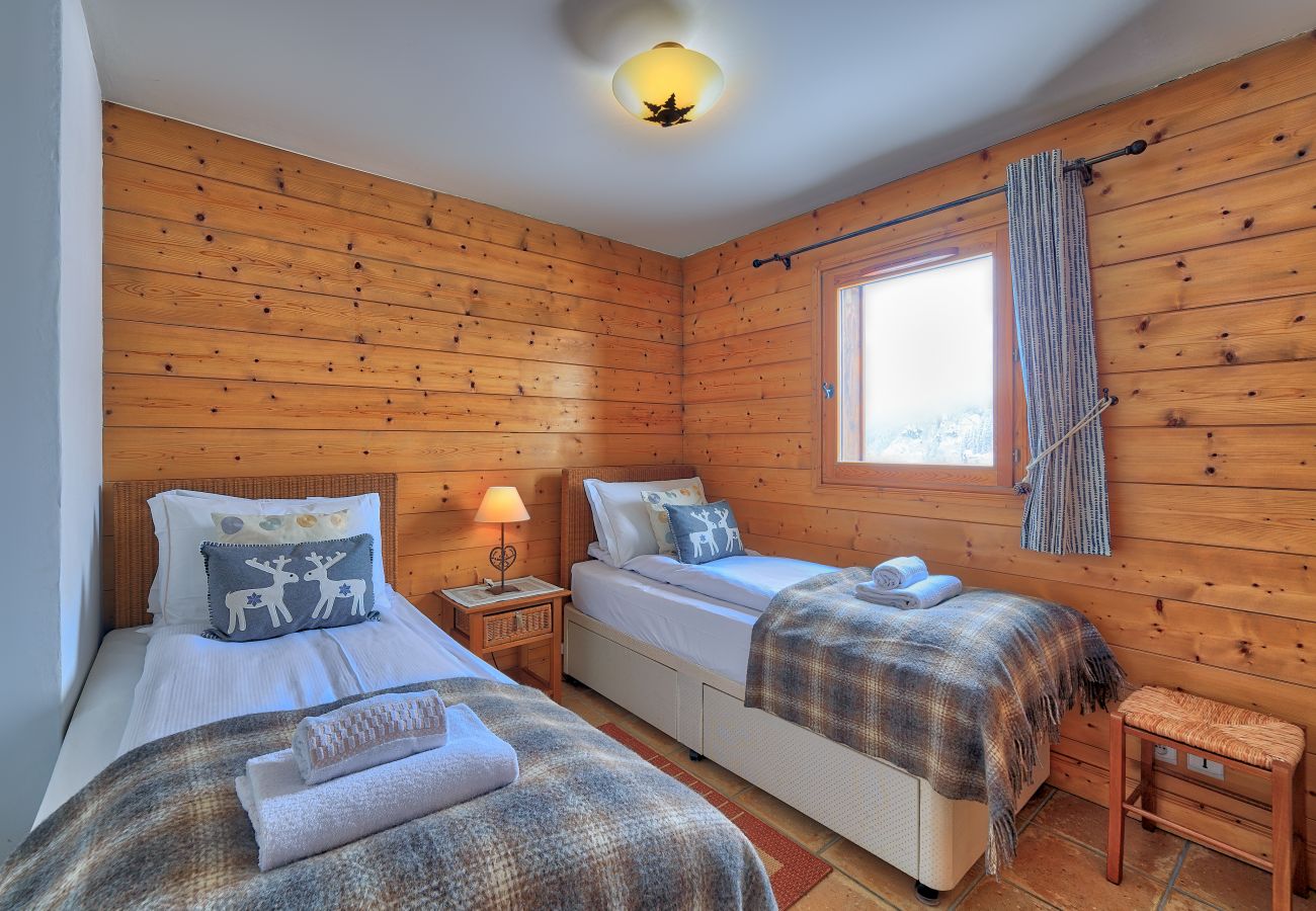 Apartment les Houches twin bedroom Spacious twin bedroom