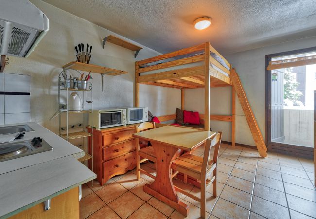 Chamonix studio living space Open plan living space